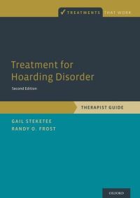 Book Cover for Treatment for Hoarding Disorder. Therapist Guide by Gail Steketee, Randy O Frost