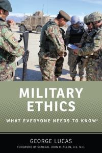 Book Cover for Military Ethics by George R. Lucas