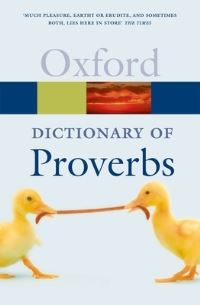 Book Cover for The Oxford Dictionary of Proverbs by Jennifer Speake