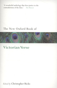 Book Cover for The New Oxford Book of Victorian Verse by Christopher Ricks