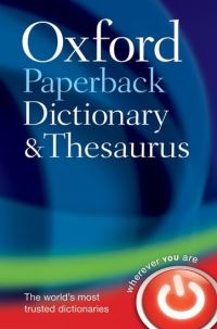 Book Cover for Oxford Paperback Dictionary and Thesaurus by 