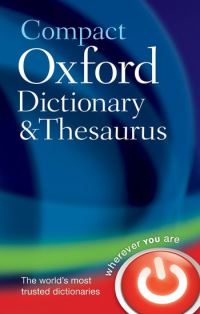 Book Cover for Compact Oxford Dictionary and Thesaurus by Maurice Waite, Sara Hawker