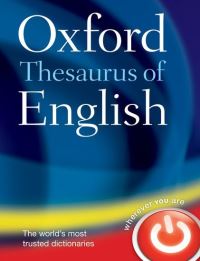 Book Cover for Oxford Thesaurus of English by Maurice Waite