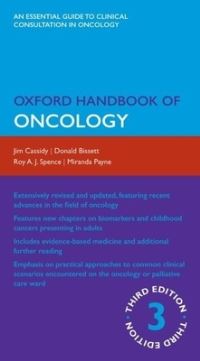 Book Cover for Oxford Handbook of Oncology by Jim Cassidy
