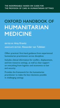 Book Cover for Oxford Handbook of Humanitarian Medicine by Amy Medical Officer, Medical Officer, United States Agency for International Development USAID, Washington DC, US Kravitz