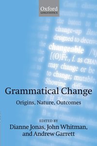 Book Cover for Grammatical Change by Dianne Jonas, John Whitman, Andrew Garrett