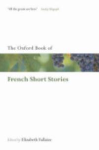 Book Cover for The Oxford Book of French Short Stories by Elizabeth Fallaize