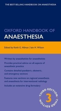 Book Cover for Oxford Handbook of Anaesthesia by Keith Allman, Iain Wilson, Aidan ODonnell
