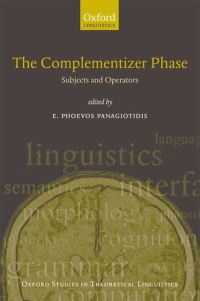 Book Cover for The Complementizer Phase by E Phoevos Panagiotides