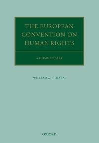 Book Cover for The European Convention on Human Rights by William Schabas
