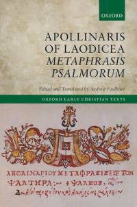 Book Cover for Apollinaris of Laodicea Metaphrasis Psalmorum by Andrew Faulkner