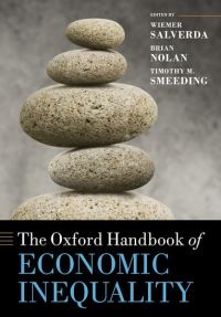 Book Cover for The Oxford Handbook of Economic Inequality by Wiemer Director of the Amsterdam Institute for Advanced Labour Studies AIAS of the University of Amsterdam, and Coor Salverda