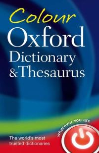 Book Cover for Colour Oxford Dictionary and Thesaurus by Charlotte Livingstone
