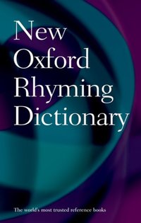 Book Cover for New Oxford Rhyming Dictionary by 