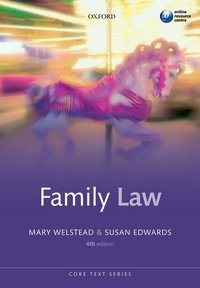 Book Cover for Family Law by Mary Welstead, Susan S M Edwards