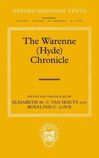 Book Cover for The Warenne (Hyde) Chronicle by Elisabeth M C Van Houts, Rosalind C Love