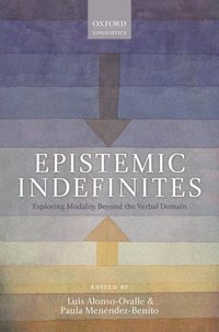 Book Cover for Epistemic Indefinites by Luis AlonsoOvalle, Paula MenendezBenito