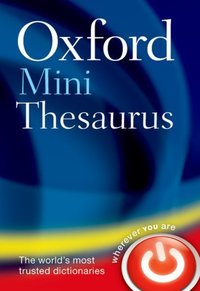 Book Cover for Oxford Mini Thesaurus by Maurice Waite