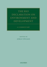Book Cover for The Rio Declaration on Environment and Development by Jorge E Viñuales