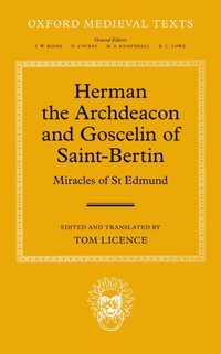 Book Cover for Miracles of St Edmund by Herman, Goscelin
