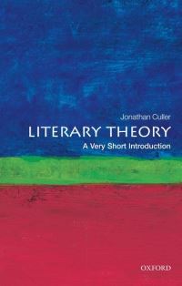Book Cover for Literary Theory by Jonathan D Culler