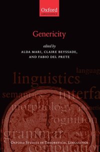 Book Cover for Genericity by Alda Mari, Claire Beyssade, Fabio Del Prete