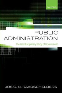 Book Cover for Public Administration by J C N Raadschelders