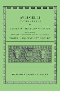 Book Cover for Aulus Gellius, Attic Nights. Preface and Books 1-10 by Aulus Gellius