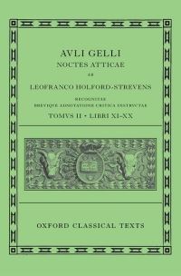 Book Cover for Aulus Gellius, Attic Nights. Books 11-20 by Aulus Gellius