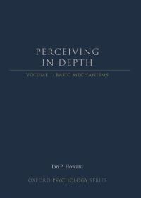 Book Cover for Perceiving in Depth by Ian P Howard, Brian J Rogers