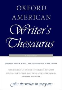 Book Cover for Oxford American Writer's Thesaurus by Christine A Lindberg