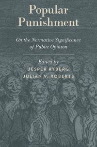 Book Cover for Popular Punishment by Jesper Ryberg, Julian V Roberts