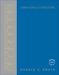 Book Cover for Metafont by Donald Ervin Knuth