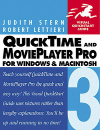 Book Cover for QuickTime and MoviePlayer Pro by Judy Stern, Robert A Lettieri