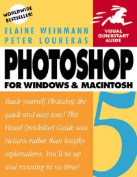 Book Cover for Photoshop 5 for Windows and Macintosh by Elaine Weinmann, Peter Lourekas