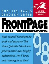 Book Cover for Frontpage 98 for Windows by Phyllis Davis, Deborah Craig