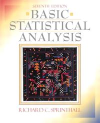 Book Cover for Basic Statistical Analysis by Richard C Sprinthall