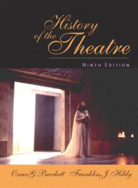 Book Cover for History of the Theatre by Oscar G Brockett, Franklin J Hildy