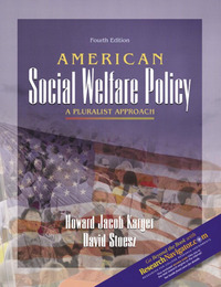 Book Cover for American Social Welfare Policy by Howard Jacob Karger, David Stoesz