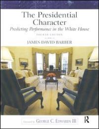 Book Cover for The Presidential Character by James David Barber