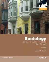 Book Cover for Sociology by James M Henslin