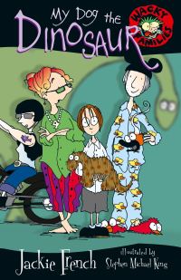 Book Cover for My Dog the Dinosaur by Jackie French