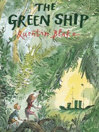 Book Cover for The Green Ship by Quentin Blake
