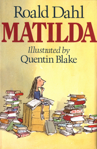 Book Cover for Matilda by Roald Dahl, Quentin Blake