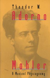 Book Cover for Mahler by Theodor W Adorno