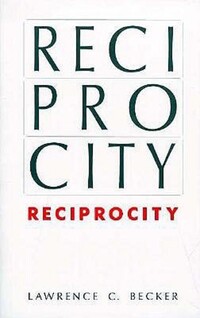 Book Cover for Reciprocity by Lawrence C Becker