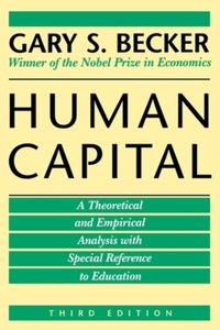 Book Cover for Human Capital by Gary S Becker
