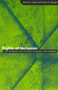 Book Cover for Rights of Inclusion by David M Engel, Frank Munger