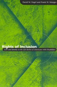 Book Cover for Rights of Inclusion by David M Engel, Frank W Munger