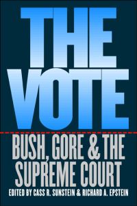 Book Cover for The Vote by Cass R Sunstein